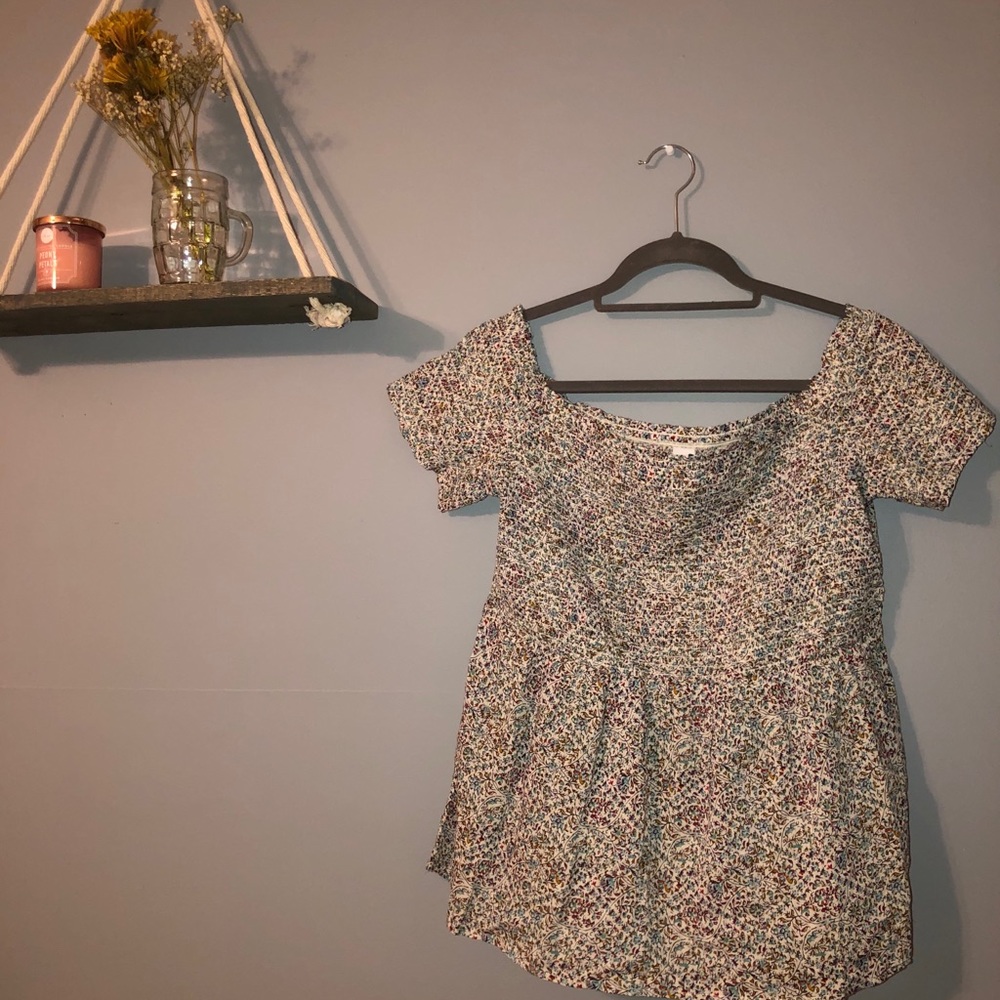 Old Navy Smocked Blouse